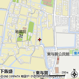 佐賀県佐賀市東与賀町大字飯盛1116周辺の地図