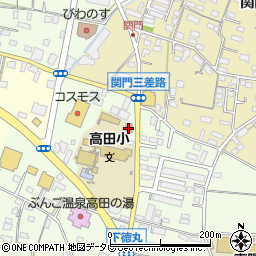 下徳丸郵便局周辺の地図