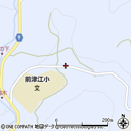 大分県日田市前津江町大野2606周辺の地図