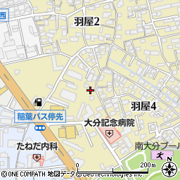 株式会社大洋倉庫大分周辺の地図