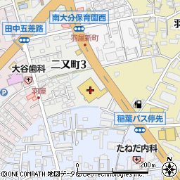 日産プリンス大分販売株式会社　ＣＳ推進部周辺の地図