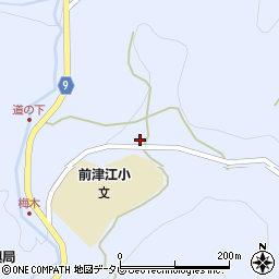 大分県日田市前津江町大野2557周辺の地図