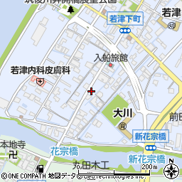 福岡県大川市向島2651-1周辺の地図