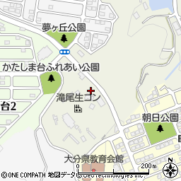 大分県大分市下郡463周辺の地図