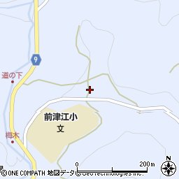 大分県日田市前津江町大野2608周辺の地図