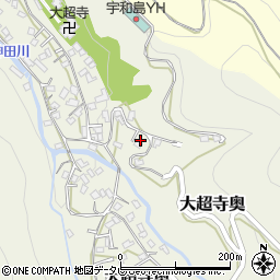 愛媛県宇和島市大超寺奥89周辺の地図