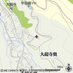 愛媛県宇和島市大超寺奥90周辺の地図