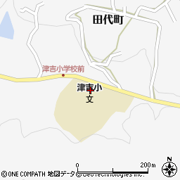 平戸市立津吉小学校周辺の地図