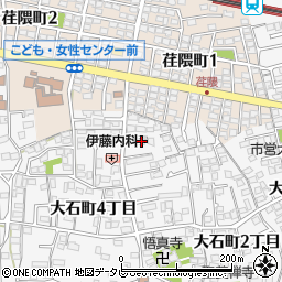 大分県大分市荏隈大石町３丁目404-5周辺の地図