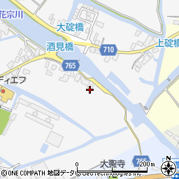 福岡県大川市酒見895周辺の地図