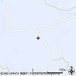 大分県玖珠郡九重町後野上1670周辺の地図