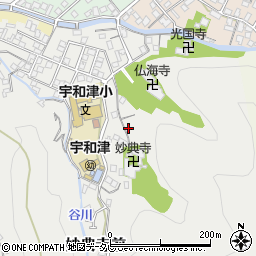 愛媛県宇和島市妙典寺前528周辺の地図