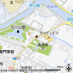 福岡県大川市酒見770周辺の地図