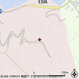 愛媛県宇和島市白浜181周辺の地図