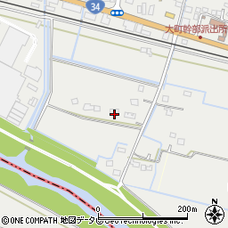 佐賀県杵島郡大町町福母1504周辺の地図