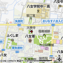 大東寺周辺の地図