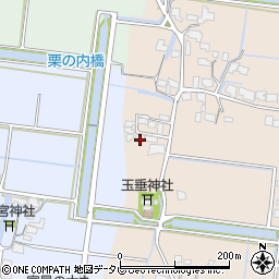 福岡県筑後市富久800-6周辺の地図
