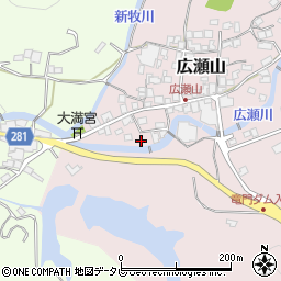 佐賀県西松浦郡有田町広瀬山甲1896周辺の地図