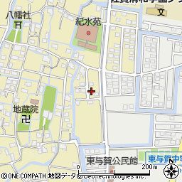 佐賀県佐賀市東与賀町大字飯盛323周辺の地図