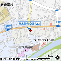 福岡銀行黒木支店周辺の地図