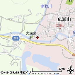 佐賀県西松浦郡有田町広瀬山甲1884周辺の地図
