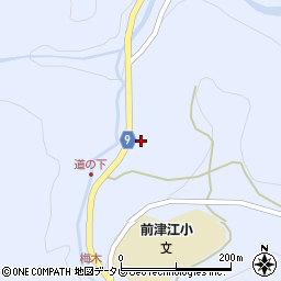 大分県日田市前津江町大野2874周辺の地図