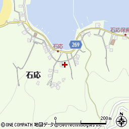 愛媛県宇和島市石応1216周辺の地図