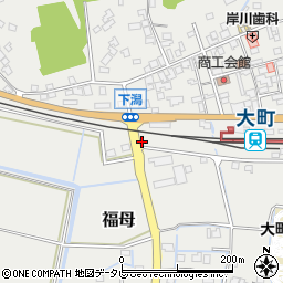 佐賀県杵島郡大町町福母474周辺の地図