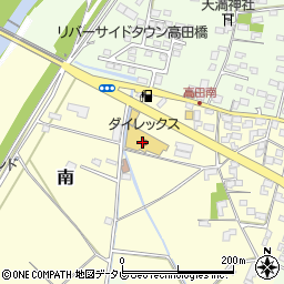 肉香房龍　高田店周辺の地図