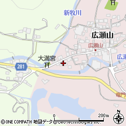 佐賀県西松浦郡有田町広瀬山1889周辺の地図