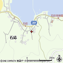 愛媛県宇和島市石応1205周辺の地図