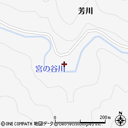 高知県高岡郡四万十町芳川70周辺の地図