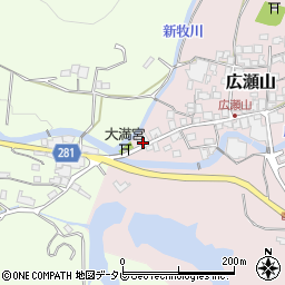 佐賀県西松浦郡有田町広瀬山甲1882周辺の地図
