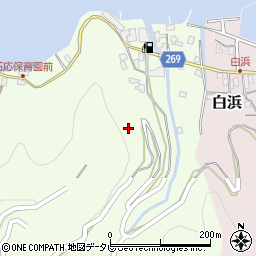 愛媛県宇和島市石応597周辺の地図