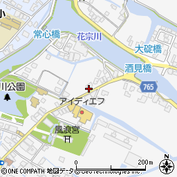 福岡県大川市酒見857-7周辺の地図
