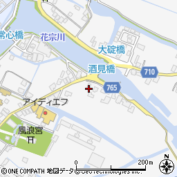 福岡県大川市酒見875周辺の地図