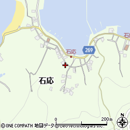 愛媛県宇和島市石応1295周辺の地図