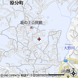 長崎県佐世保市原分町100-3周辺の地図