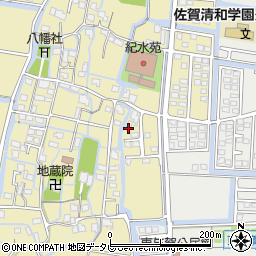 佐賀県佐賀市東与賀町大字飯盛1245周辺の地図