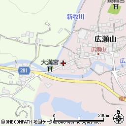佐賀県西松浦郡有田町広瀬山甲1890周辺の地図