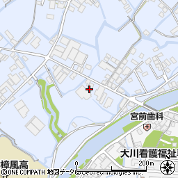 仁田原建具製作所周辺の地図