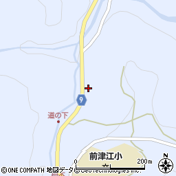 大分県日田市前津江町大野2870周辺の地図