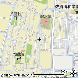 佐賀県佐賀市東与賀町大字飯盛1164周辺の地図