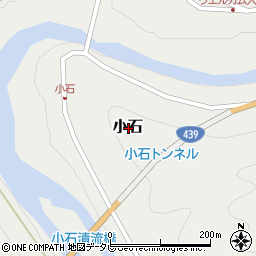 高知県高岡郡四万十町小石周辺の地図