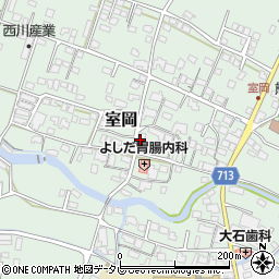 株式会社久栄綜合コンサルタント　八女営業所周辺の地図