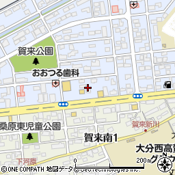 台湾料理 吉源 賀来店周辺の地図