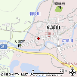 佐賀県西松浦郡有田町広瀬山甲1989周辺の地図