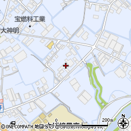 パーフェクトリバティー教団大川支所周辺の地図