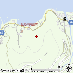愛媛県宇和島市石応1112周辺の地図