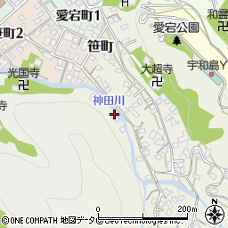 濱田鍼灸按摩マッサージ治療院周辺の地図